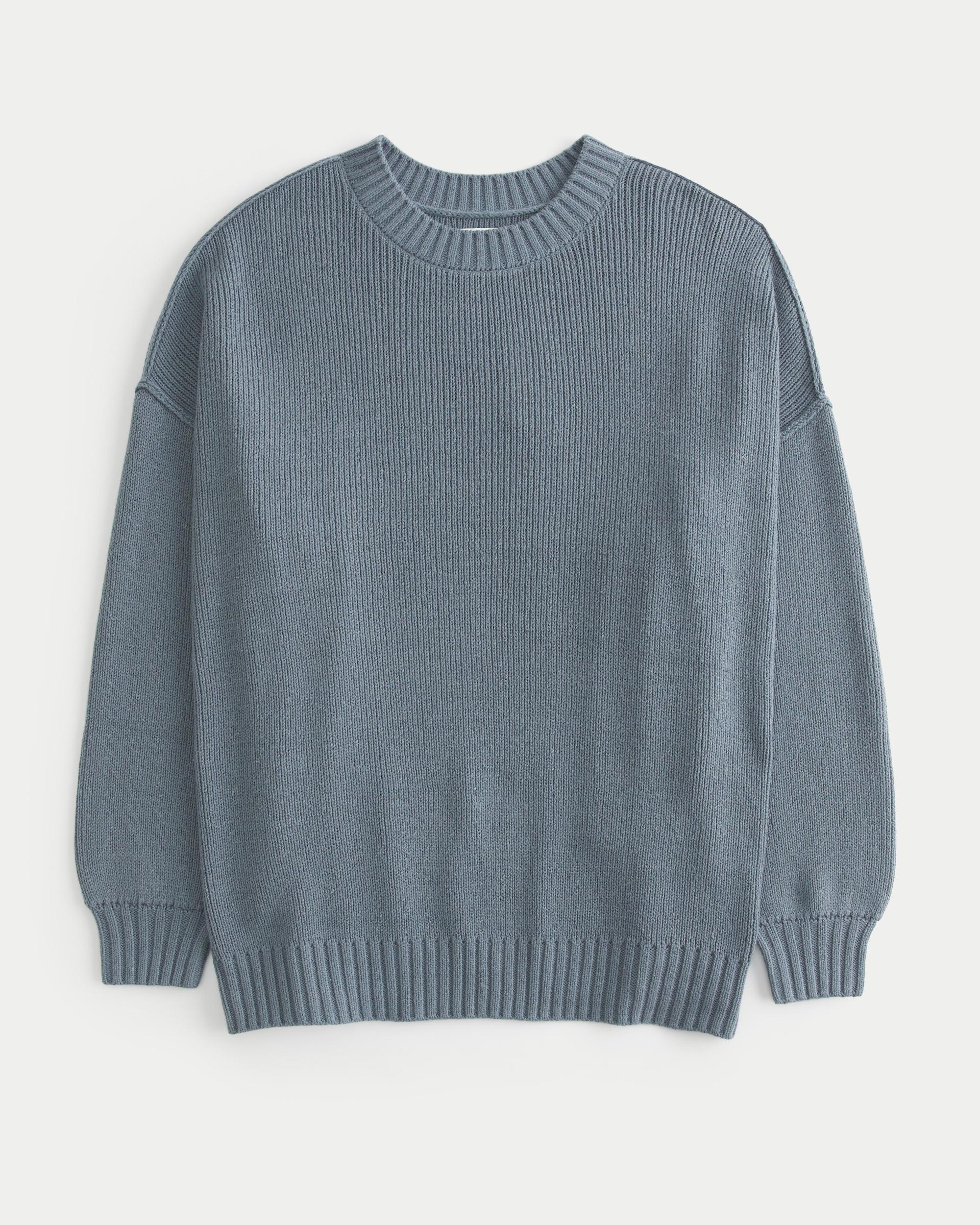 Oversized Crew Sweater Product Image