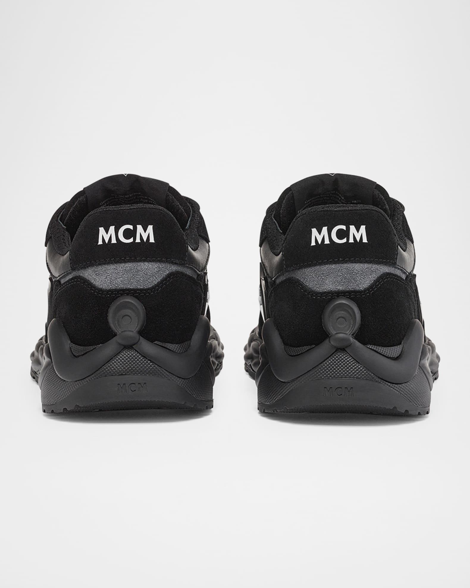 Men's Skywander Leather and Suede Sneakers Product Image