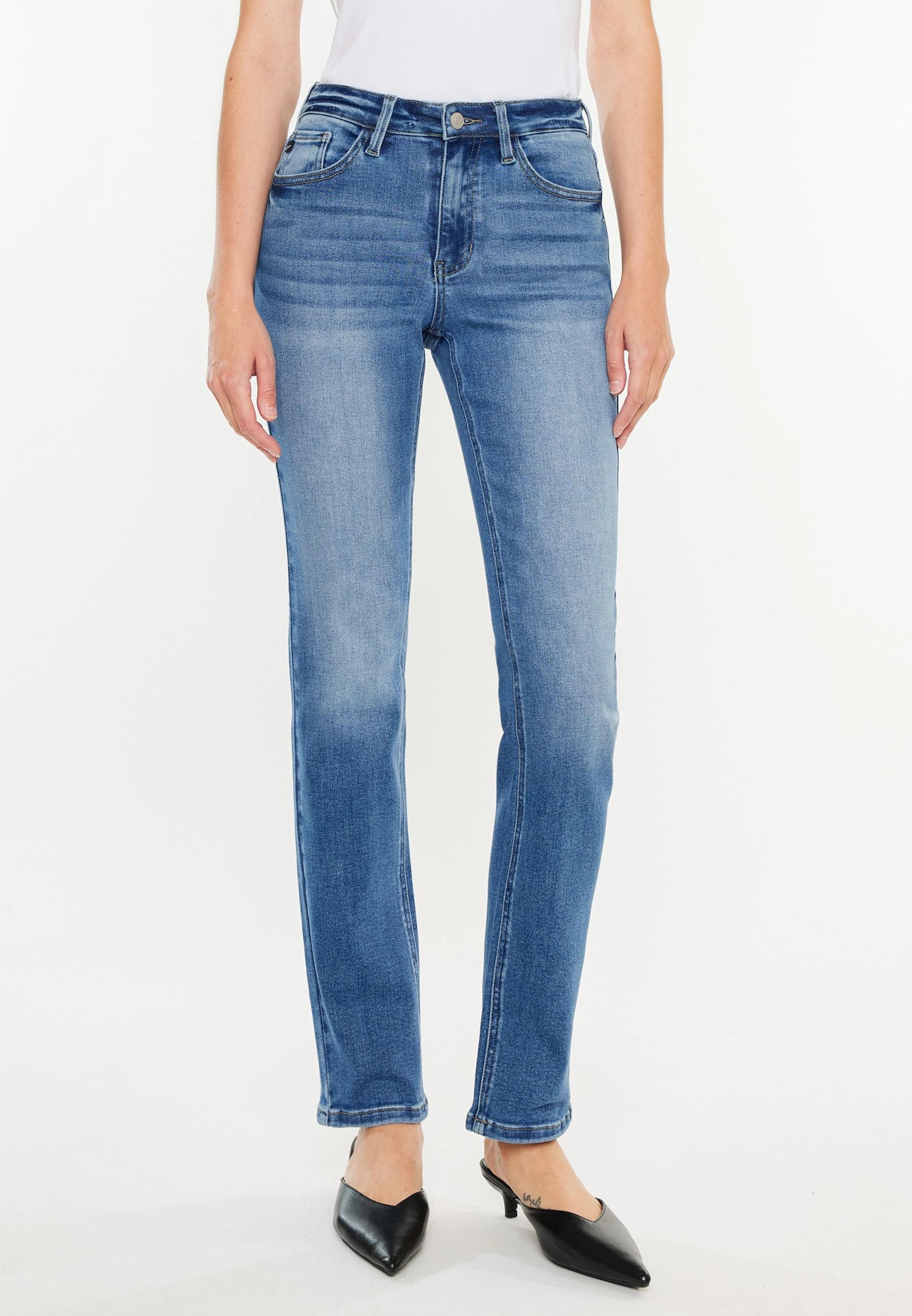 Kancan Kancan Womens Essentials High Rise Straight Jeans - Maurices Product Image