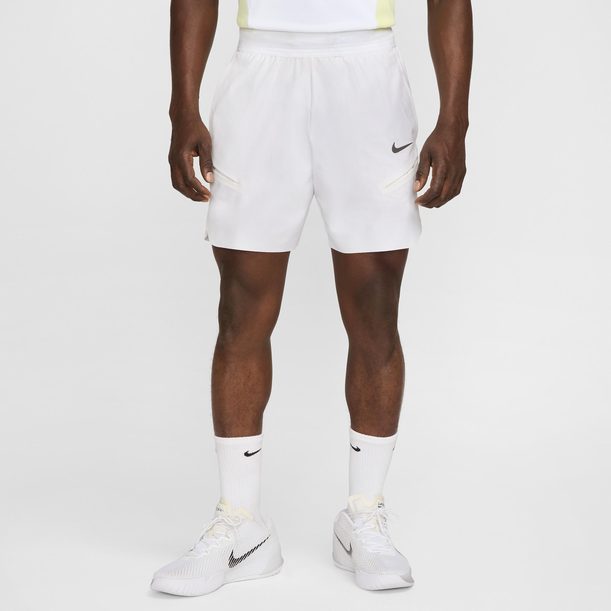 Nike Mens Court Slam Dri-FIT Tennis Shorts | FZ6947-100 Product Image