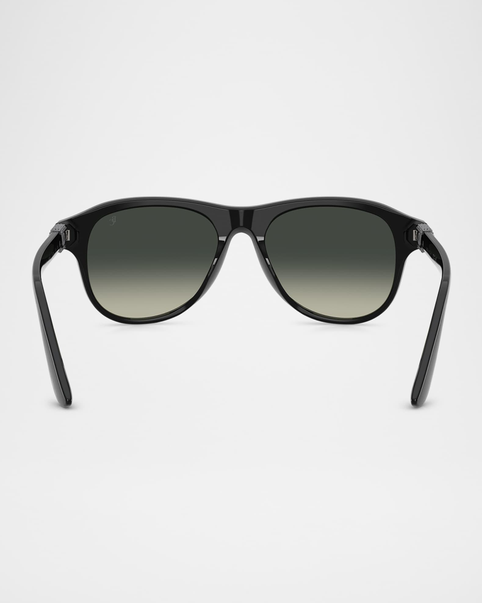 Acetate Round Sunglasses Product Image