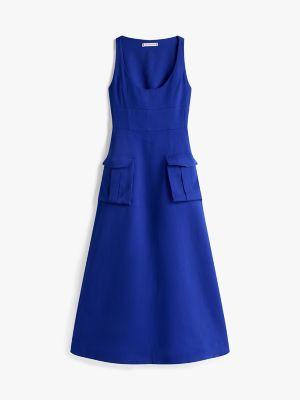 Wool and Silk Maxi Tank Dress Product Image