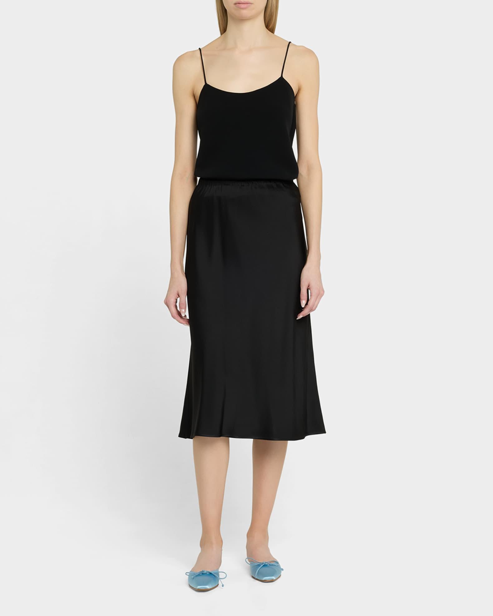 Satin Bow Ballerina Flats Product Image