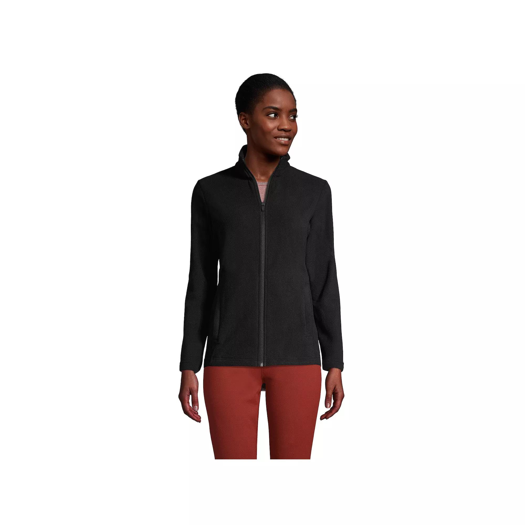 Women's Lands' End Full-Zip Fleece Jacket,  Product Image