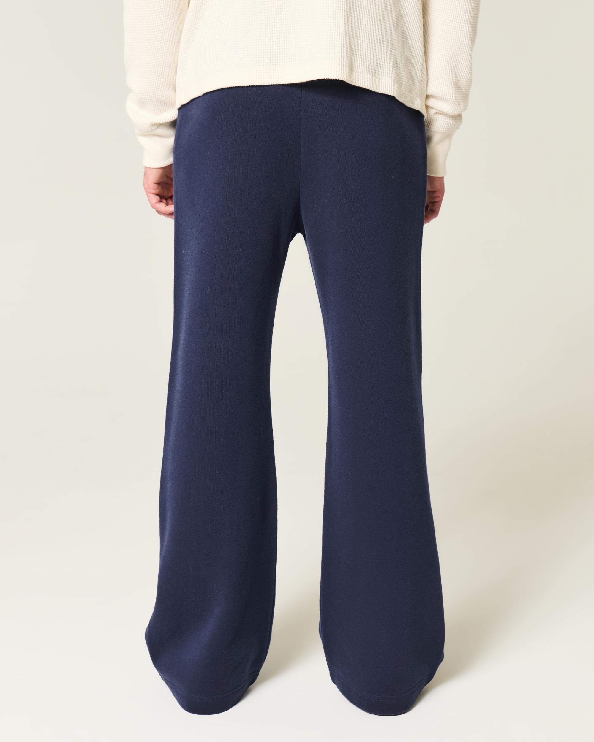 Applique Graphic Bootcut Sweatpants Product Image