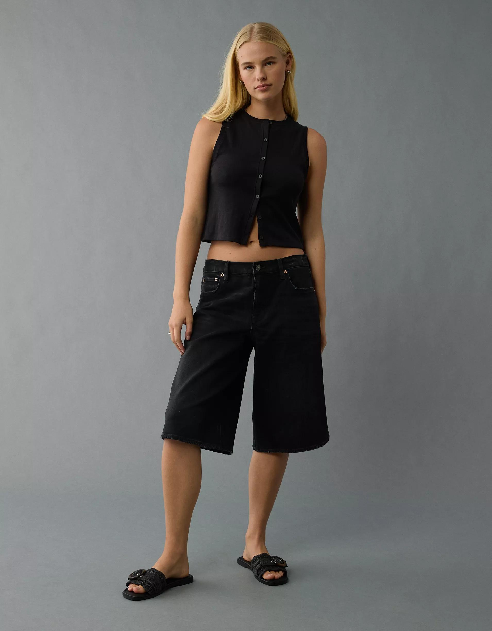 AE Button-Up Tank Top Product Image