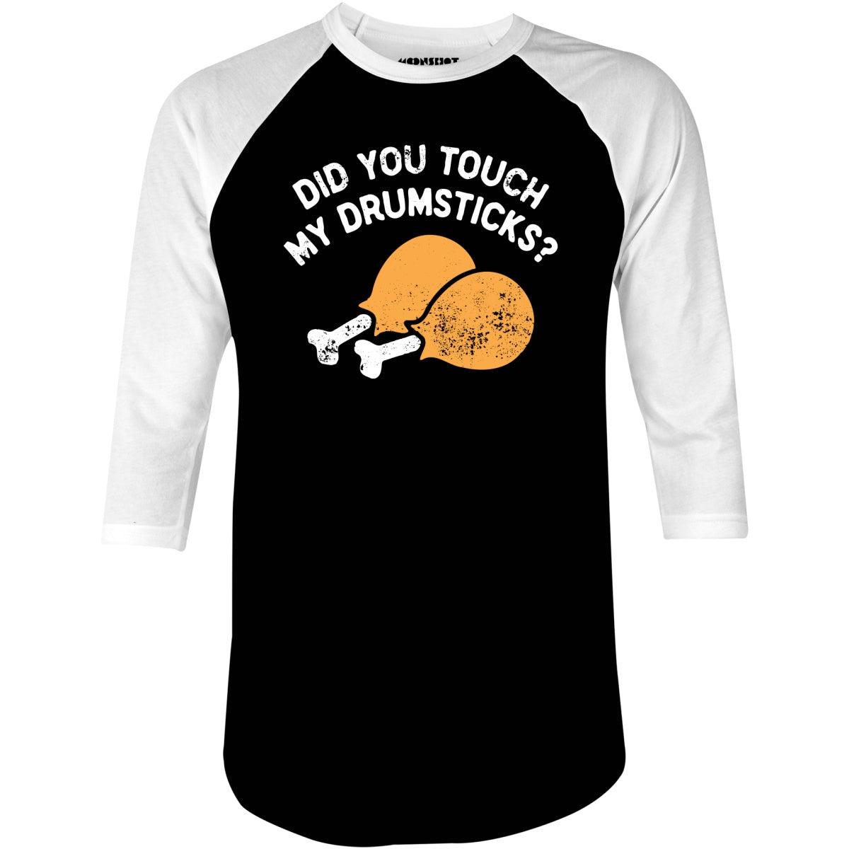 Sunset Bowling Center v2 - Hollywood, CA - Vintage Bowling Alley - 3/4 Sleeve Raglan T-Shirt Product Image