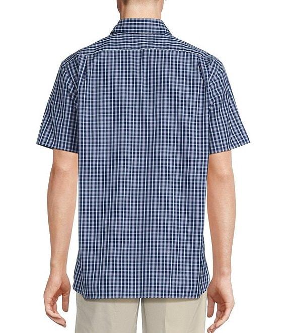 Daniel Cremieux Signature Label Poplin Gingham Short Sleeve Woven Shirt Product Image