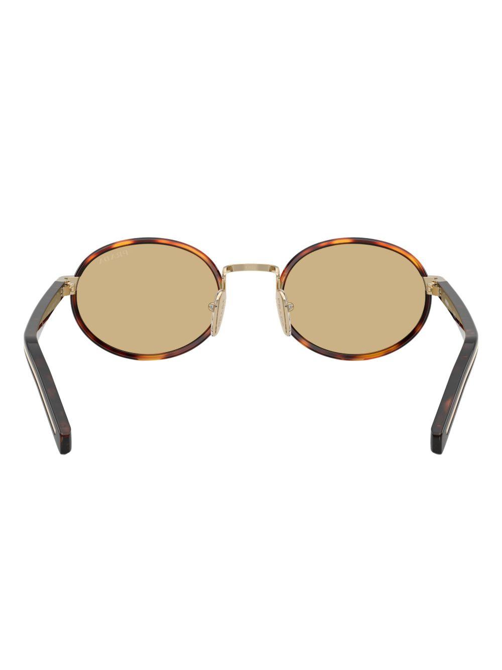 tortoiseshell round-frame sunglasses Product Image
