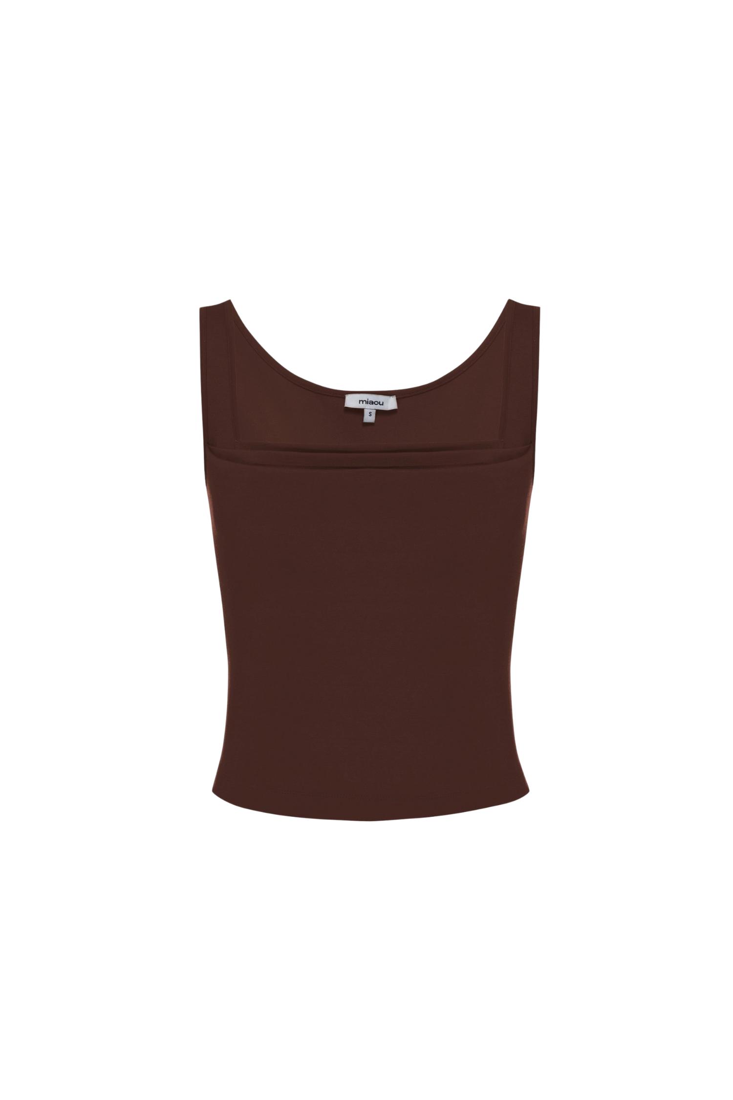 LUNA TOP - CHOCOLATE Product Image