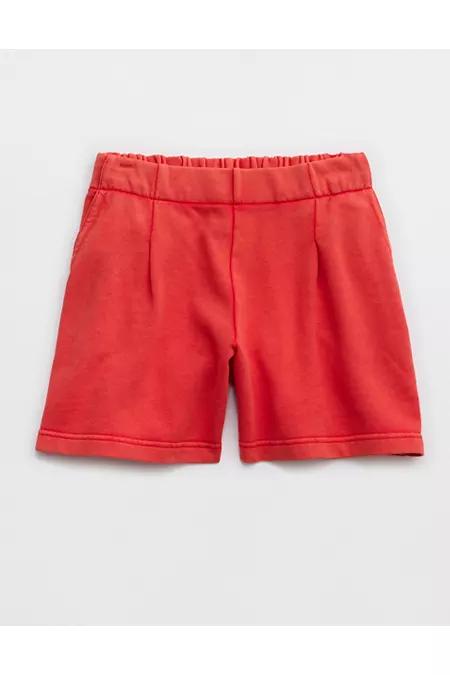 Aerie New Heights Trouser Fleece Short Women's Product Image