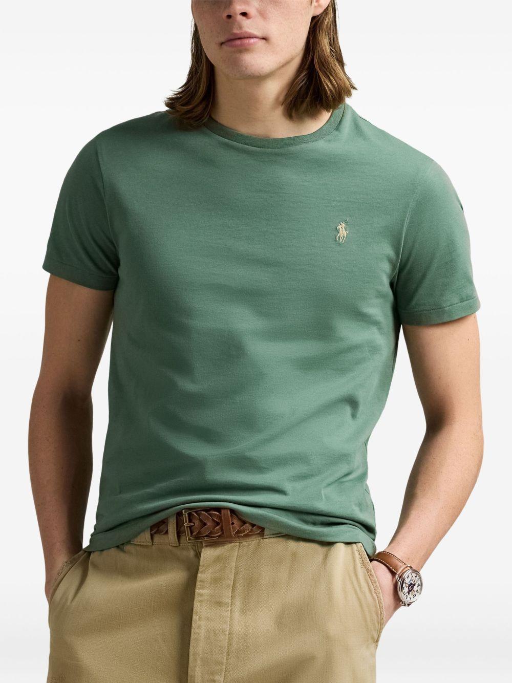 embroidered-logo T-shirt Product Image