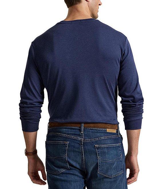 Polo Ralph Lauren Big & Tall Soft Cotton Long Sleeve T-Shirt Product Image
