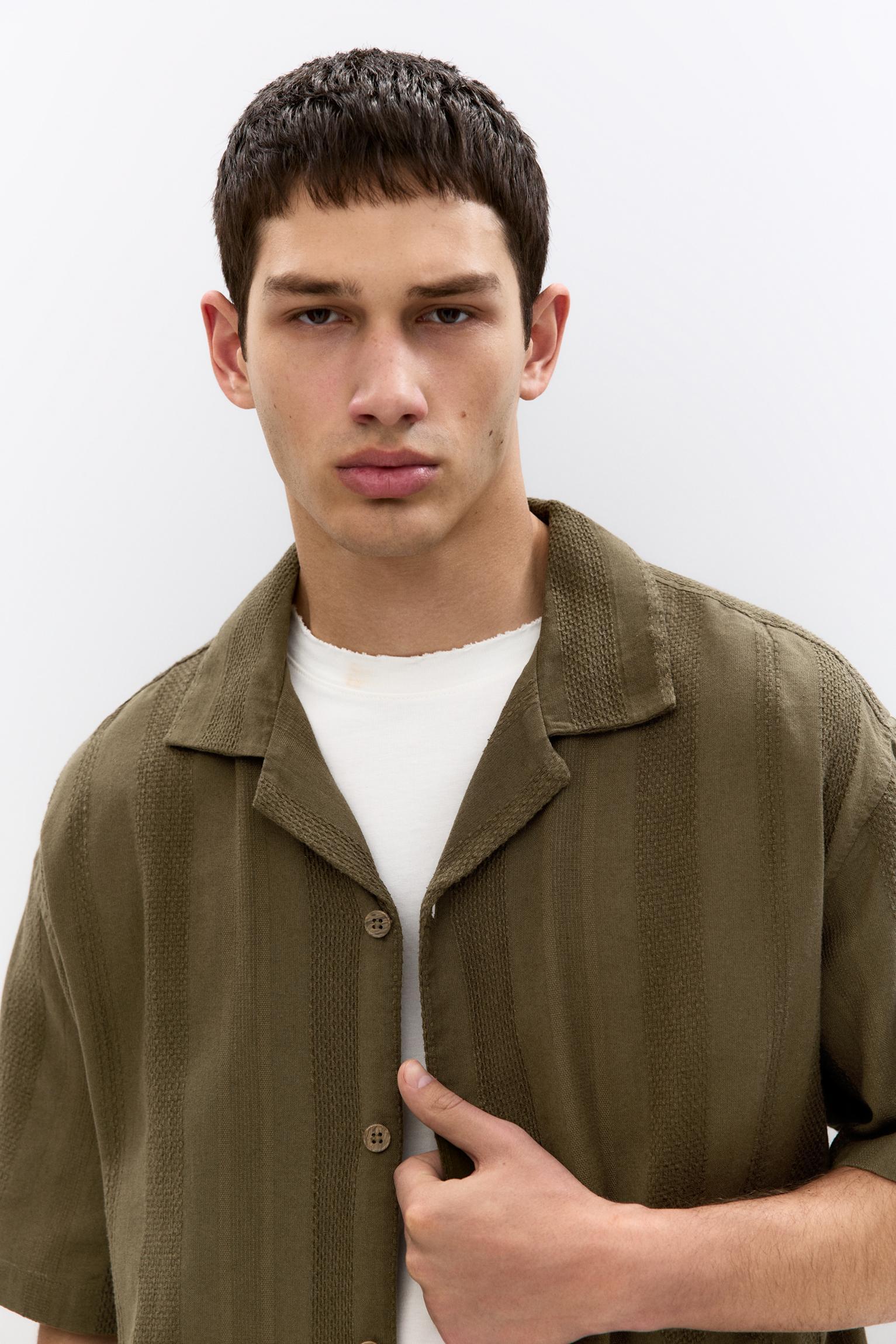 Rustic short sleeve shirt Product Image