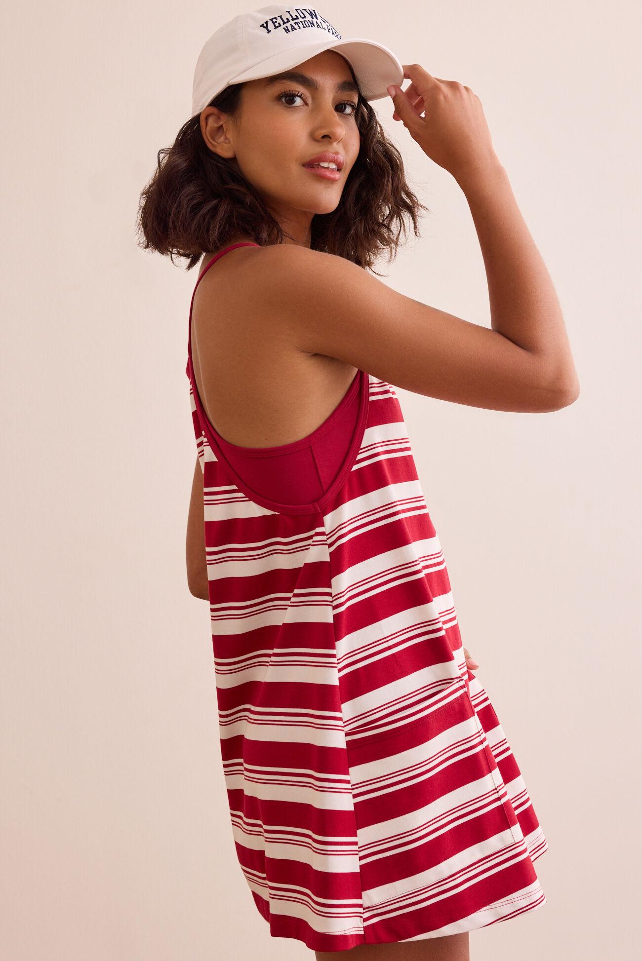 Hang Tough Stripe Mini Dress Product Image