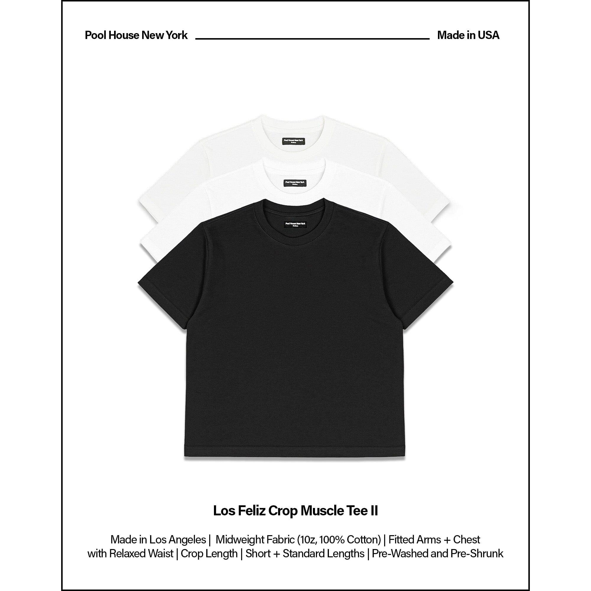 Los Feliz Crop Muscle Tee II | Heavyweight | 13.5oz Male Product Image