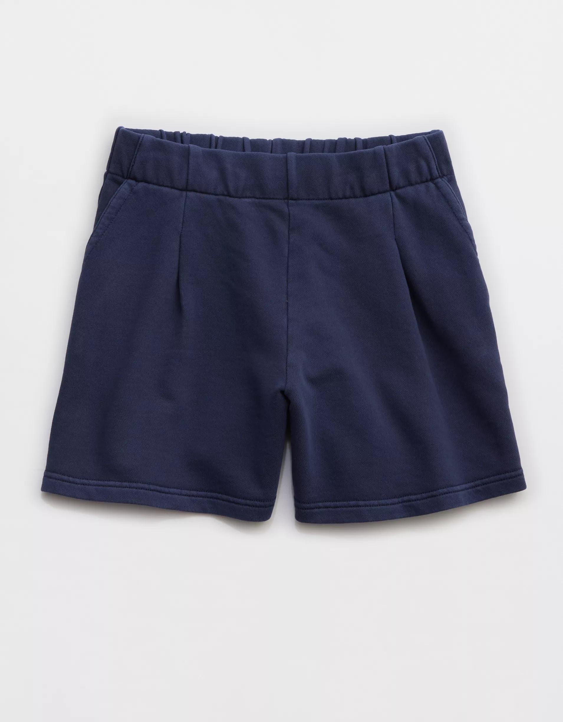 Aerie New Heights Trouser Fleece Short Product Image