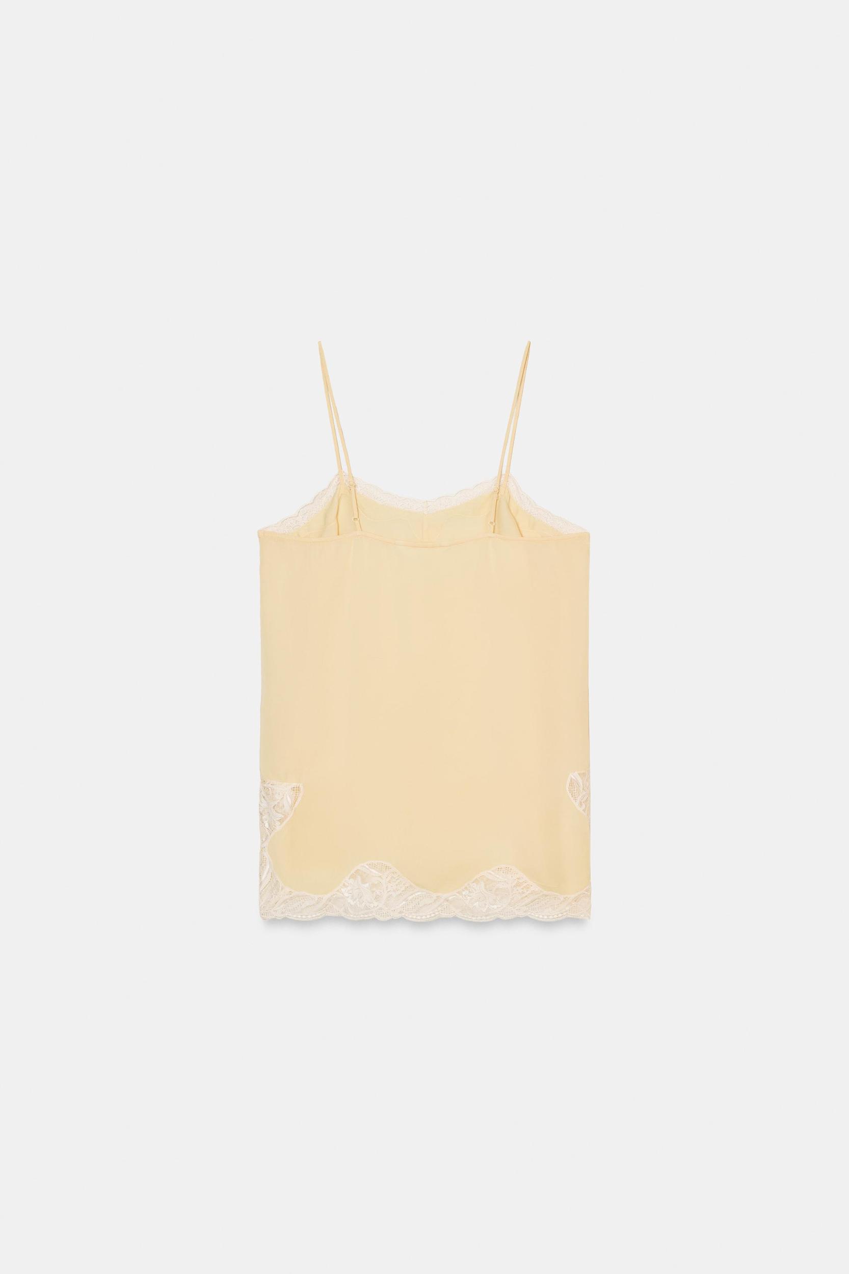 LACE CAMISOLE TOP ZW COLLECTION Product Image