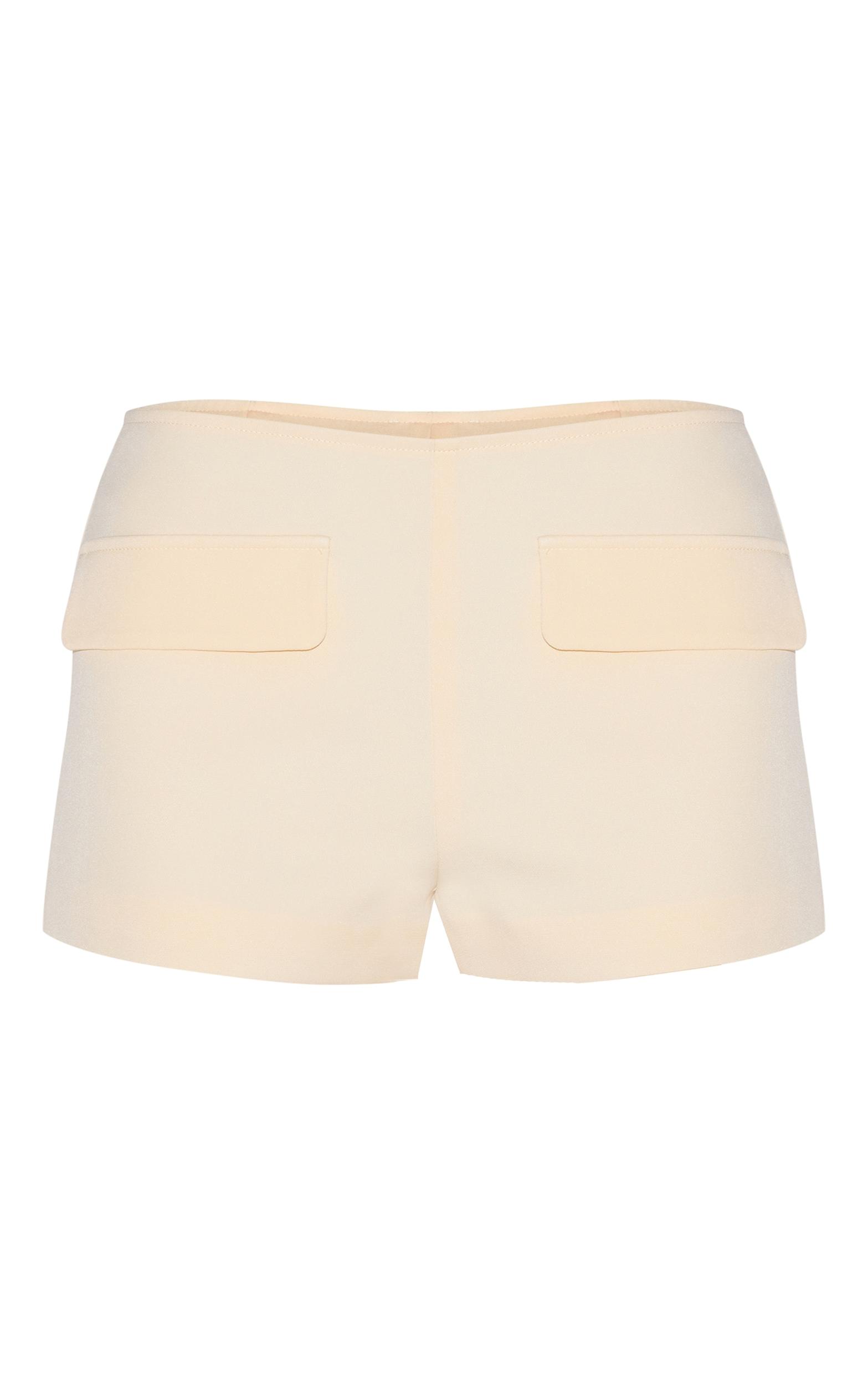 Womens Imagine Stretch Jersey Lace-Trim Lounge Shorts Product Image