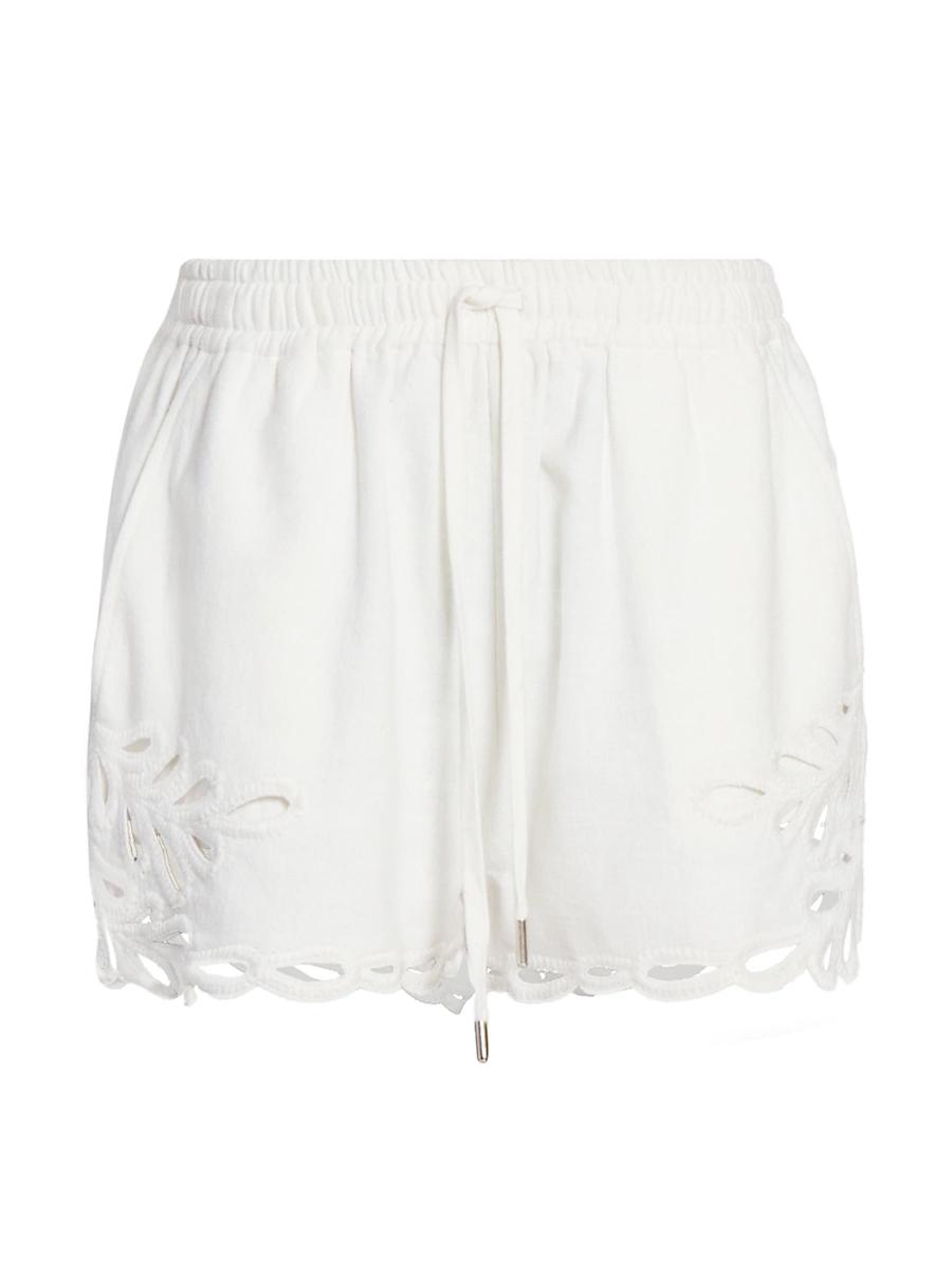 Womens Safa Eyelet Drawstring Shorts Product Image