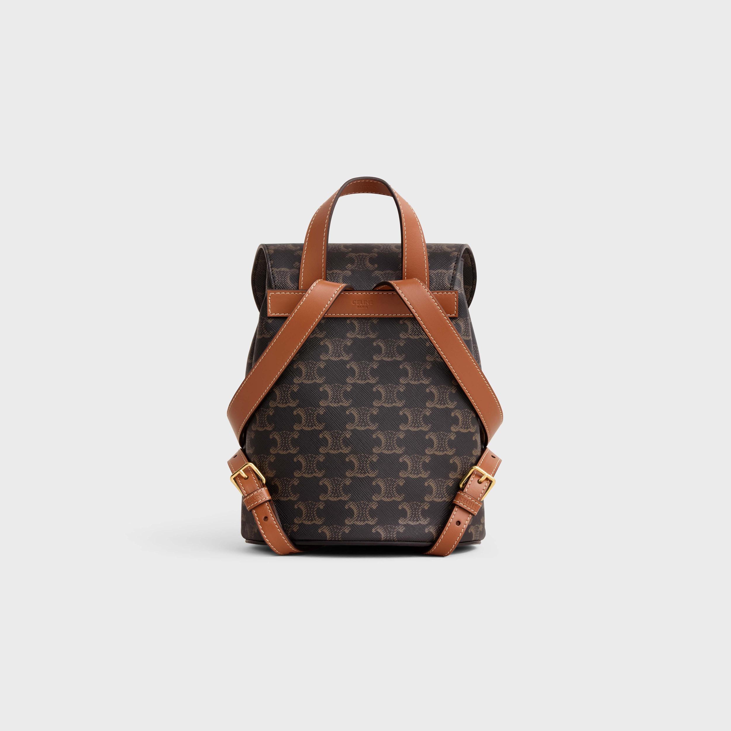 BACKPACK CELINE BONNIE IN Triomphe Canvas and calfskin Product Image