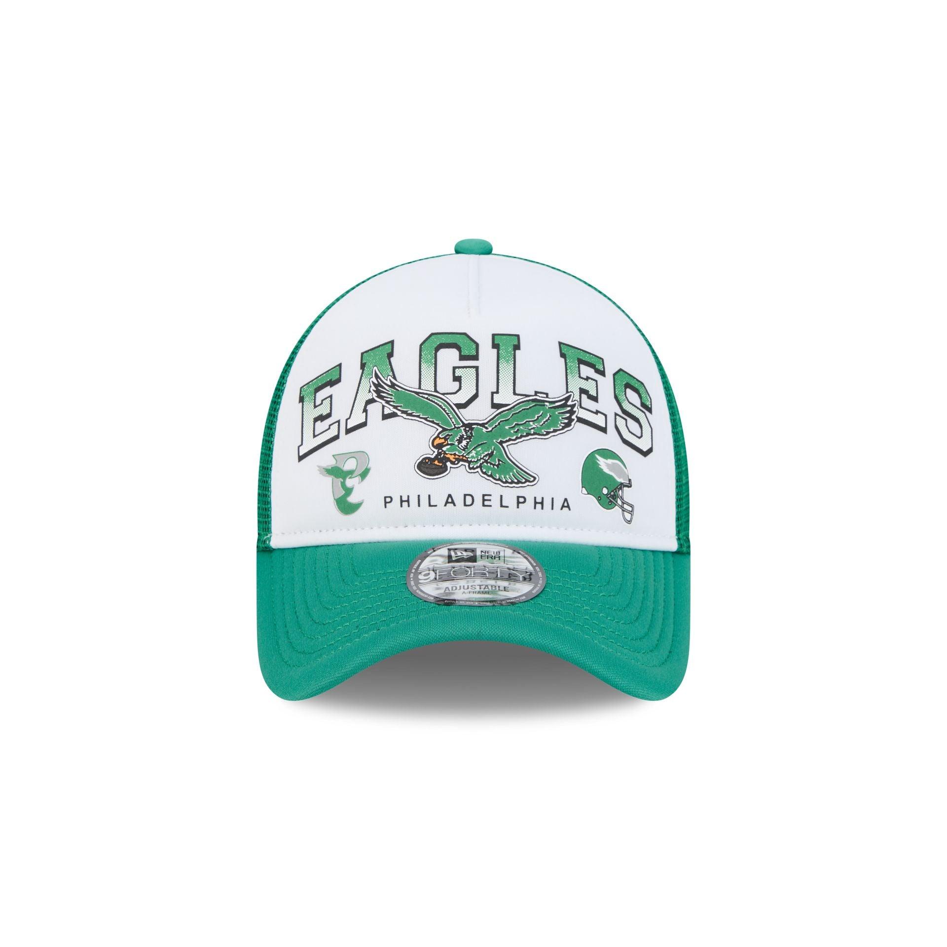 Philadelphia Eagles Sport Classics 9FORTY A-Frame Trucker Hat Male Product Image
