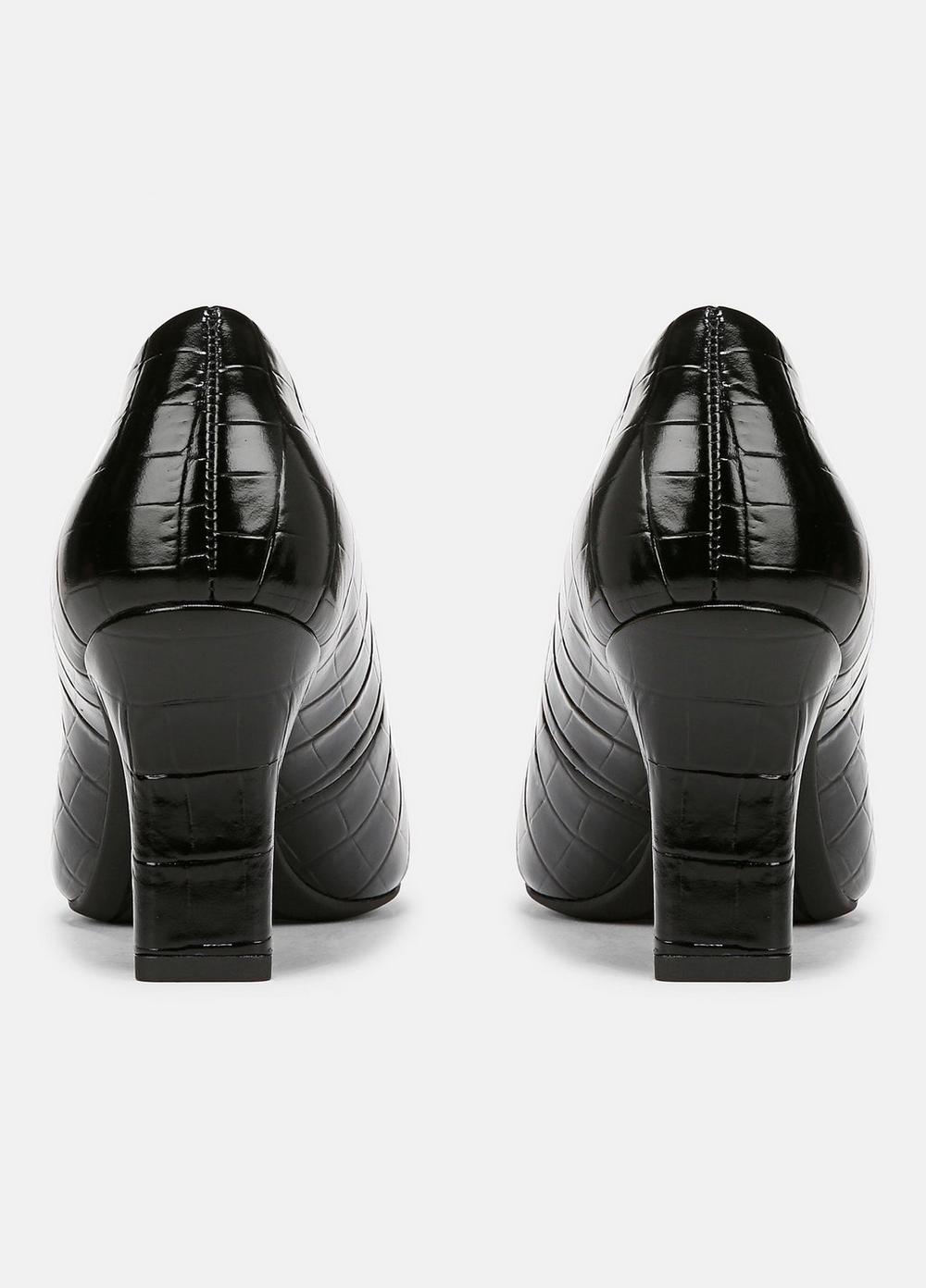 Diane Croc-Embossed Leather Pump Product Image