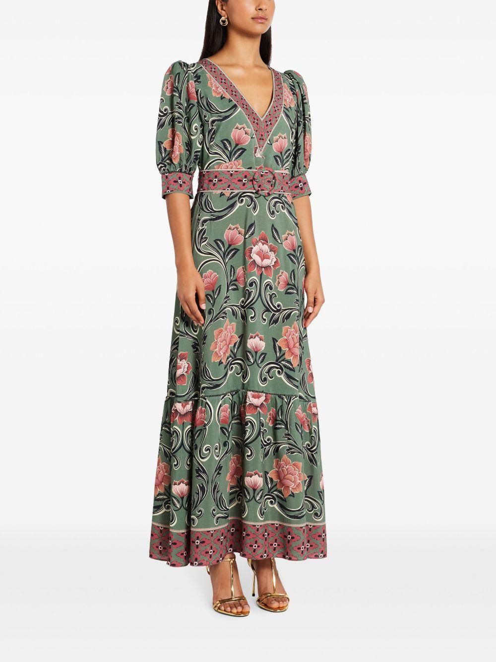 floral-print maxi dress Product Image