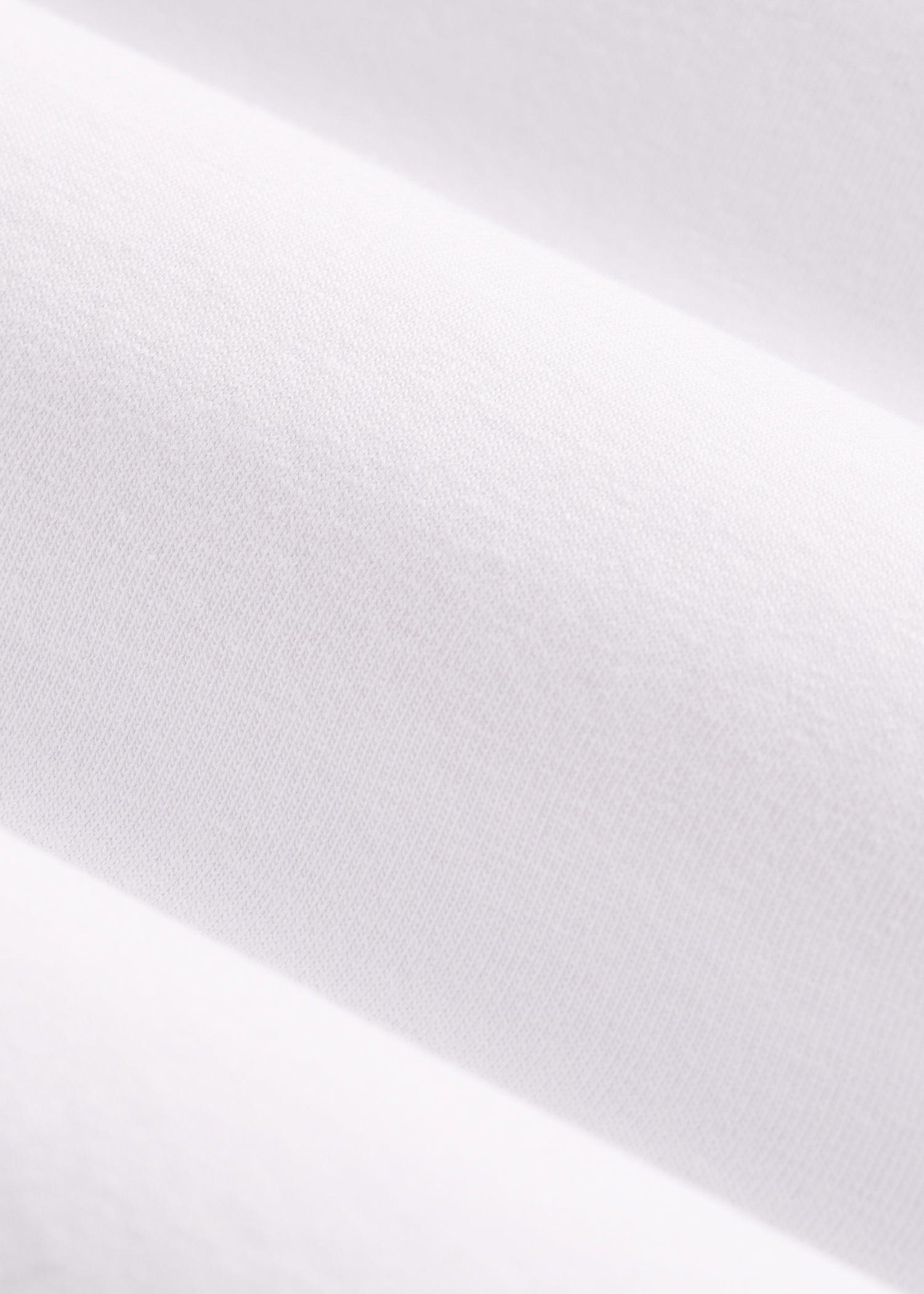 The Essential SLIM-FIT Crewneck Tee for Tall Men in White Male Product Image