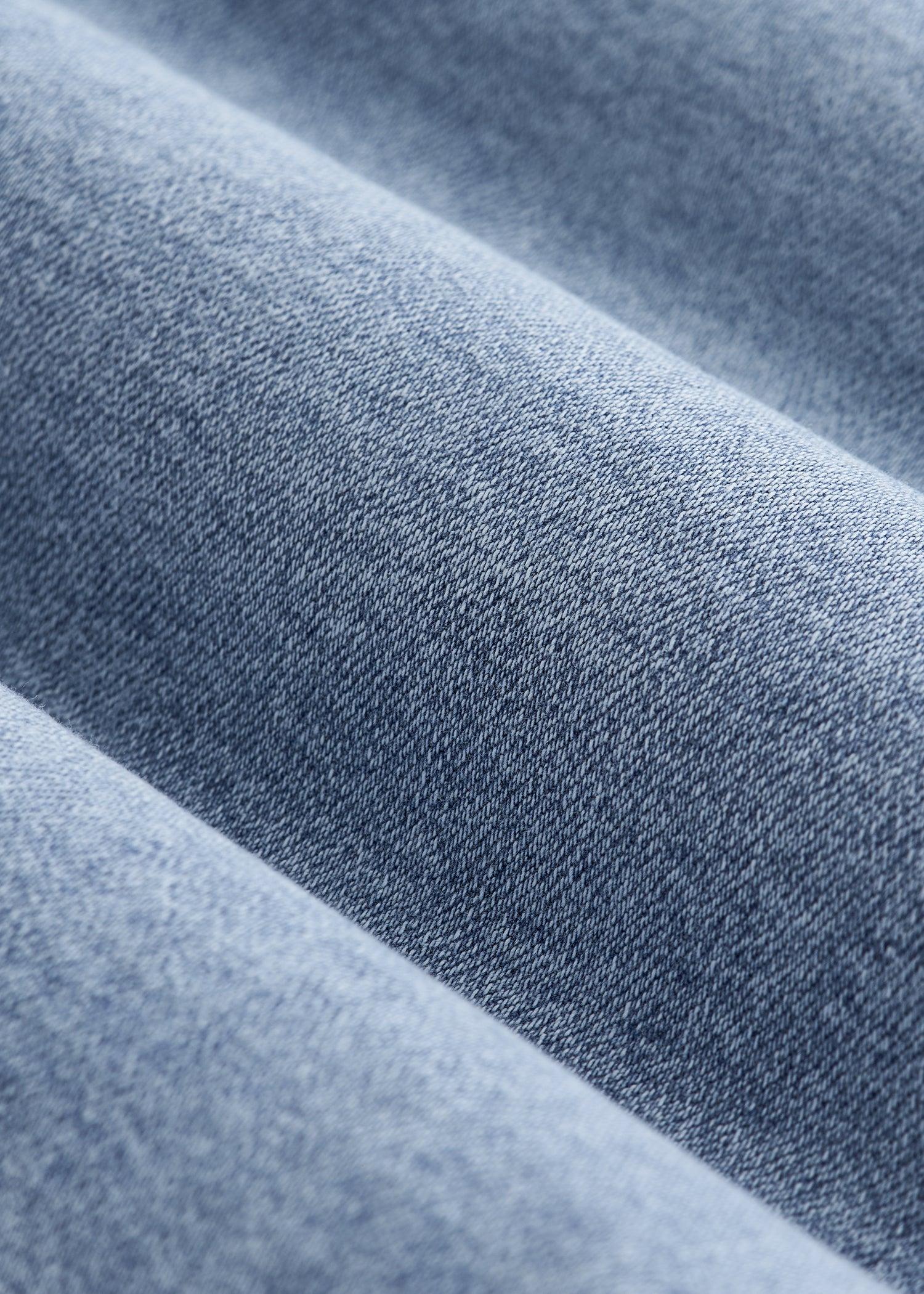 Cropped Stretch Denim Jacket for Tall Women in Perfect Blue Female Product Image