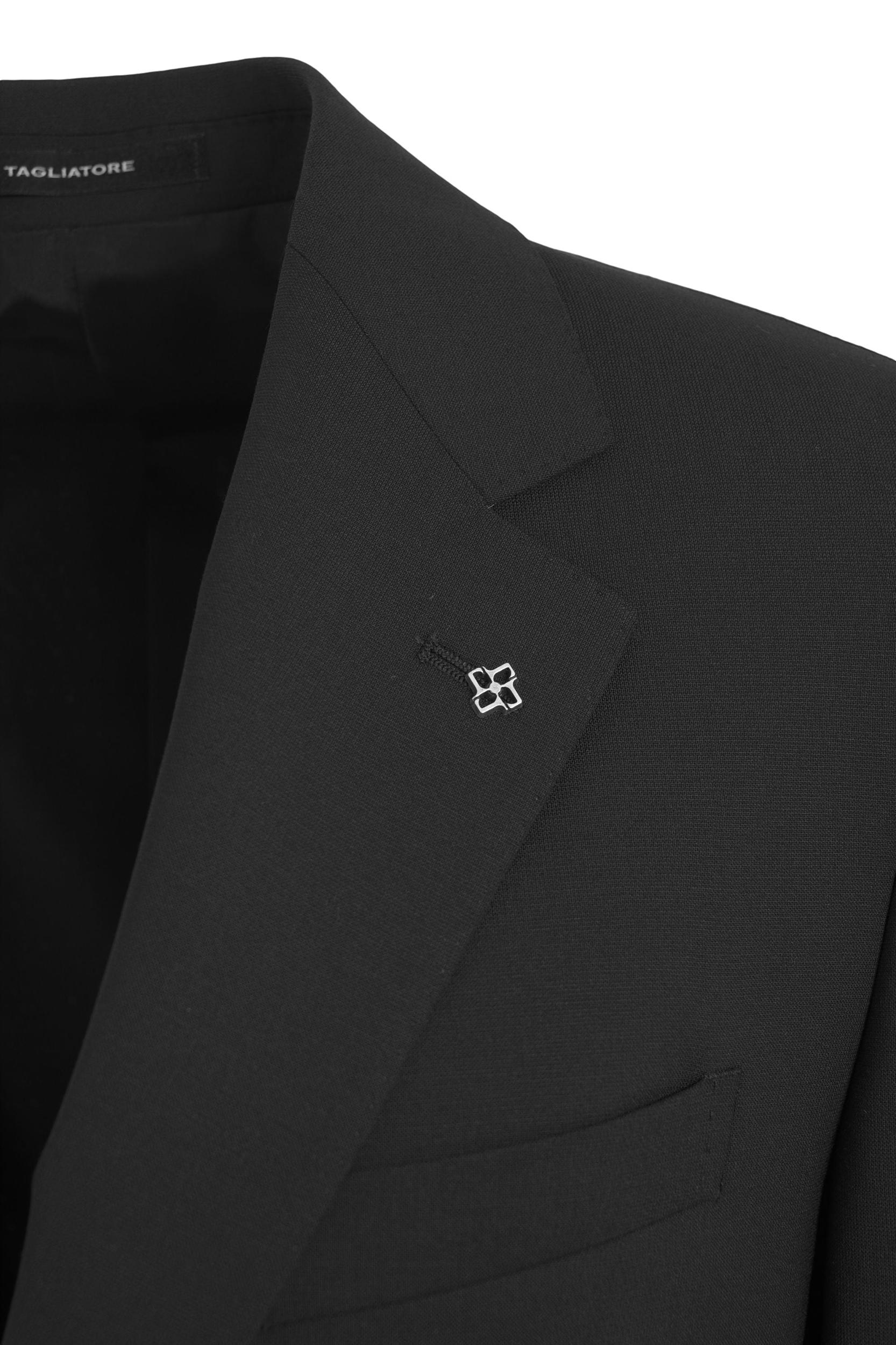 Virgin wool single-breasted suit Product Image