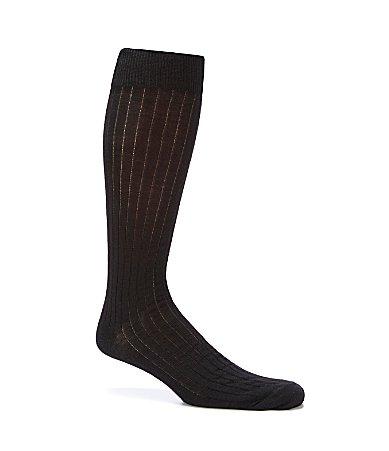 Cremieux Solid Wool Over-the-Calf Dress Socks Product Image