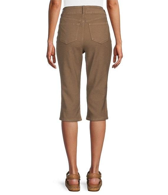 Westbound Petite Size High Rise Pull-On Capri Pants Product Image