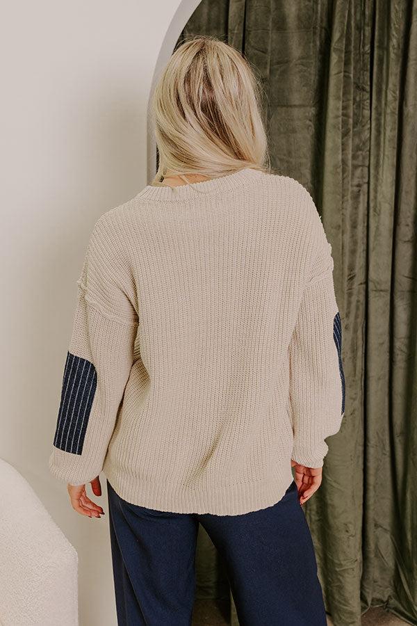 Coffee Aroma Knit Sweater Product Image