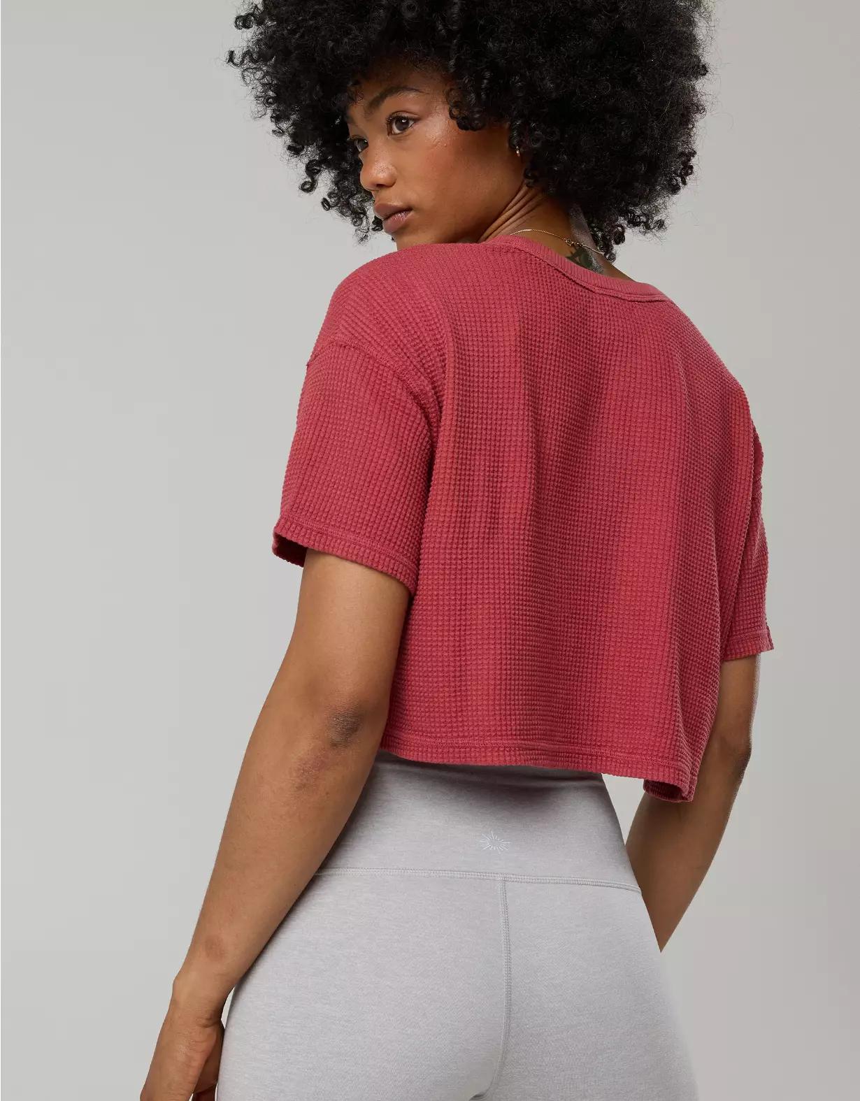 OFFLINE By Aerie Wow! Waffle Scoop T-Shirt Product Image