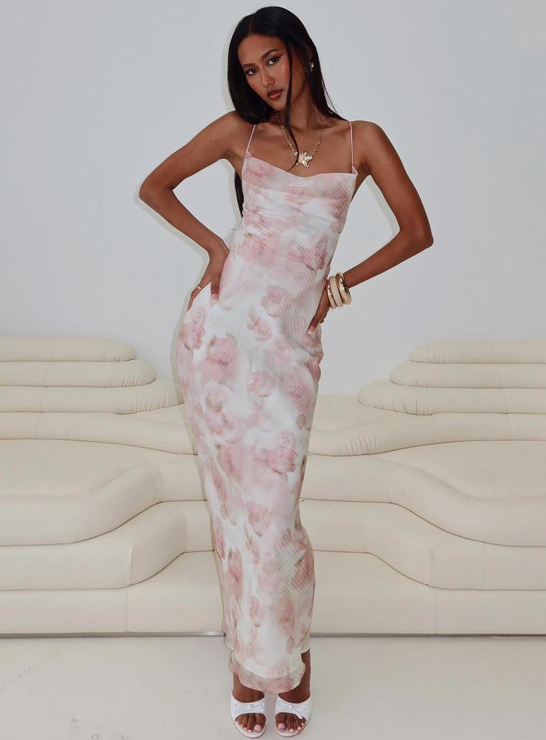 Kalyssa Maxi Dress Multi Floral Product Image