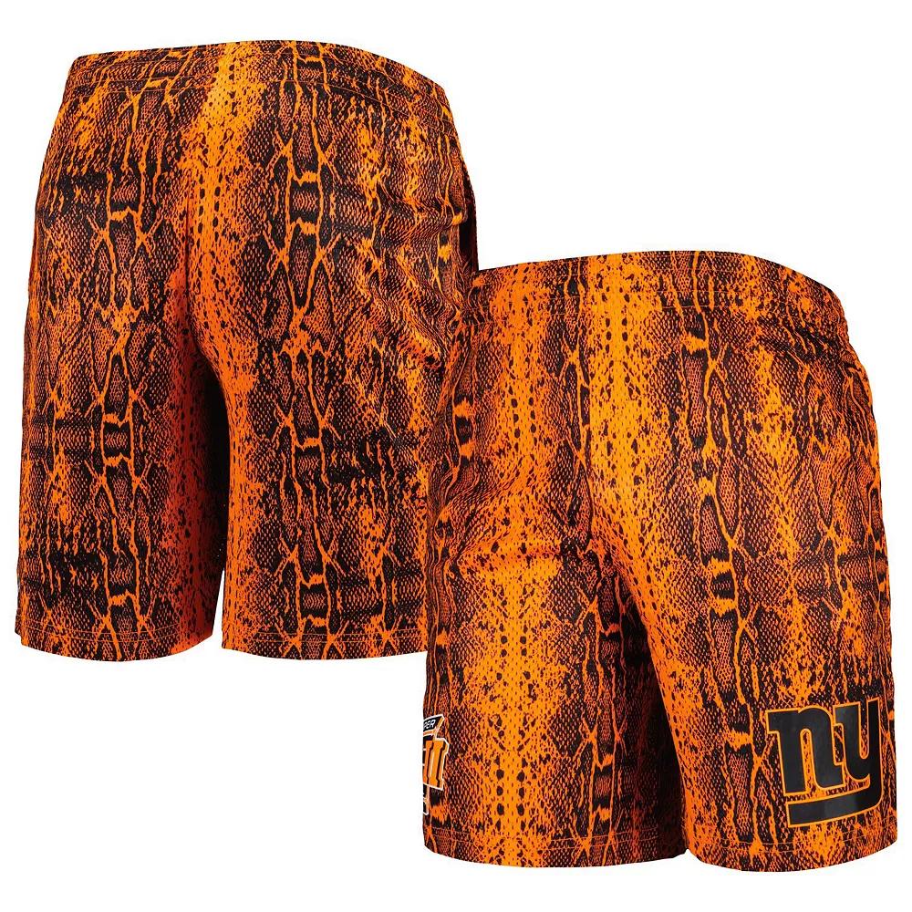 Men's New Era Orange New York Giants Summer Pop Shorts,  Product Image