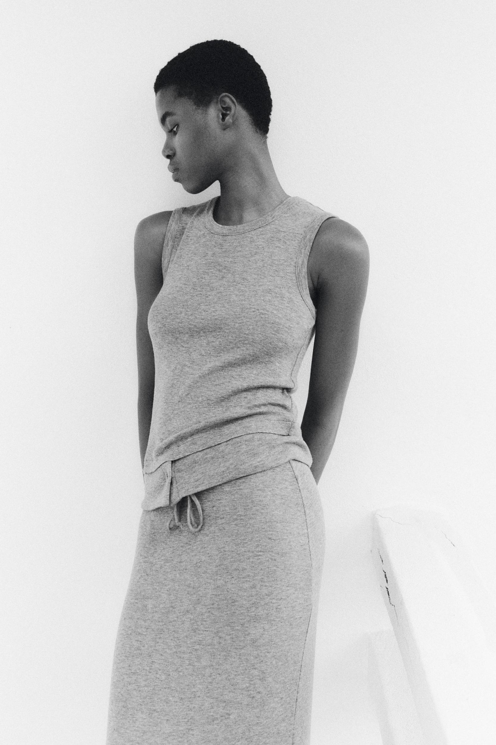 100% WOOL LONG SKIRT Product Image