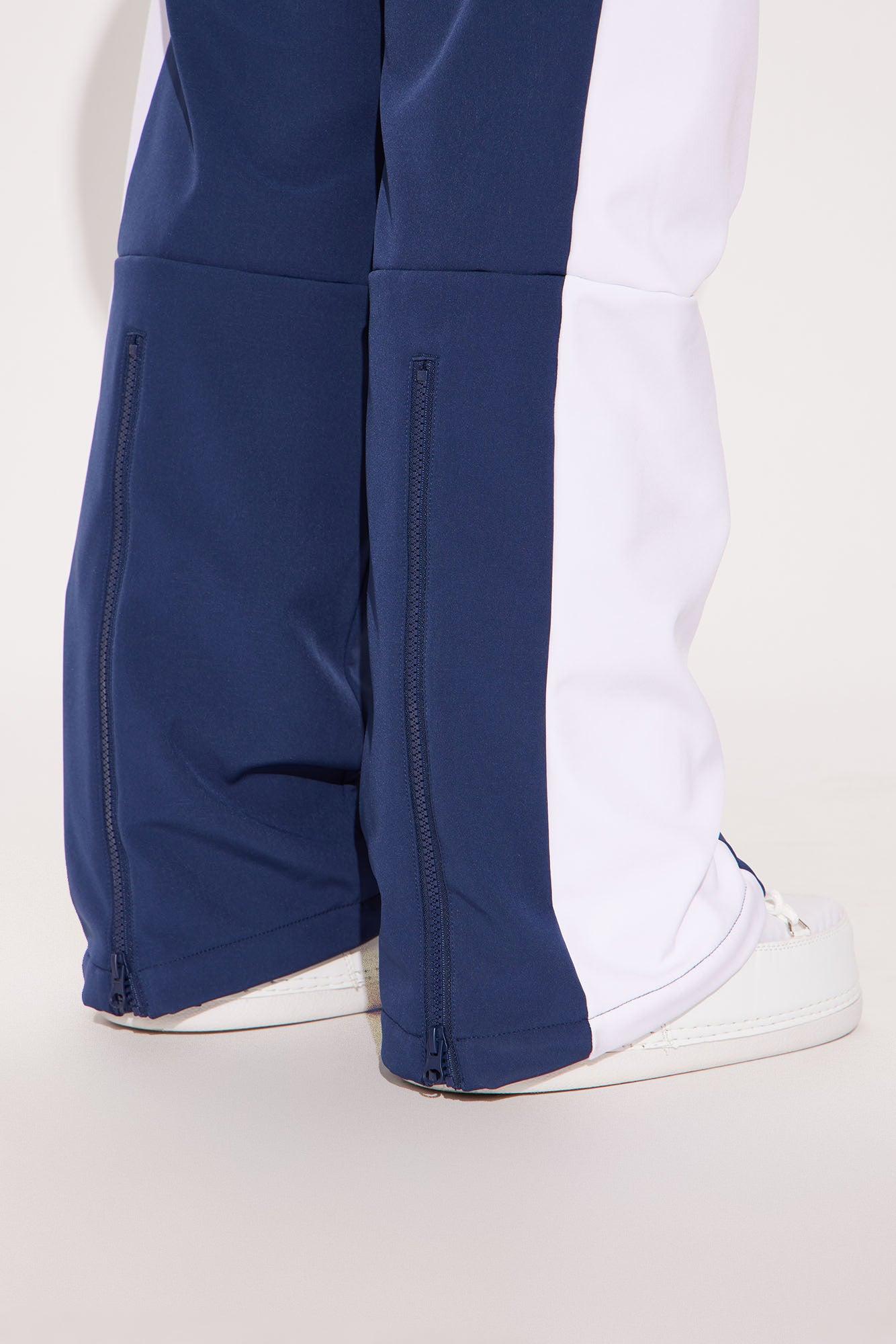 Winter Sports Ski Jumpsuit - Navy/combo Female Product Image