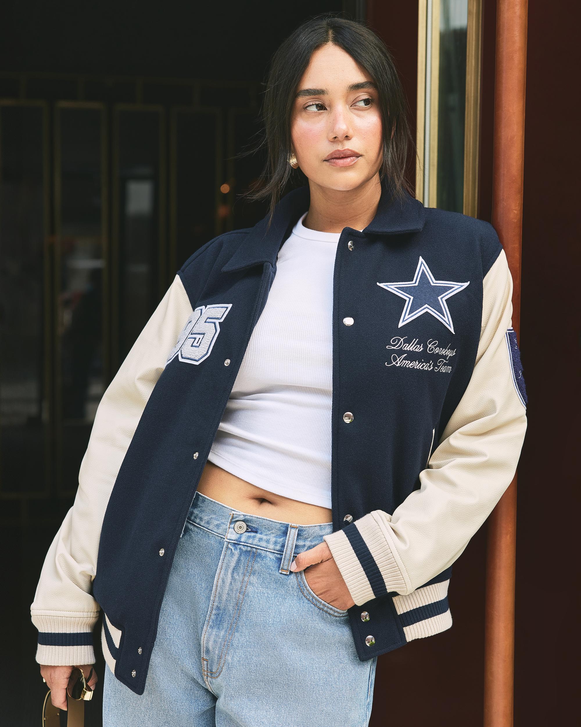 Dallas Cowboys Varsity Bomber Jacket Product Image
