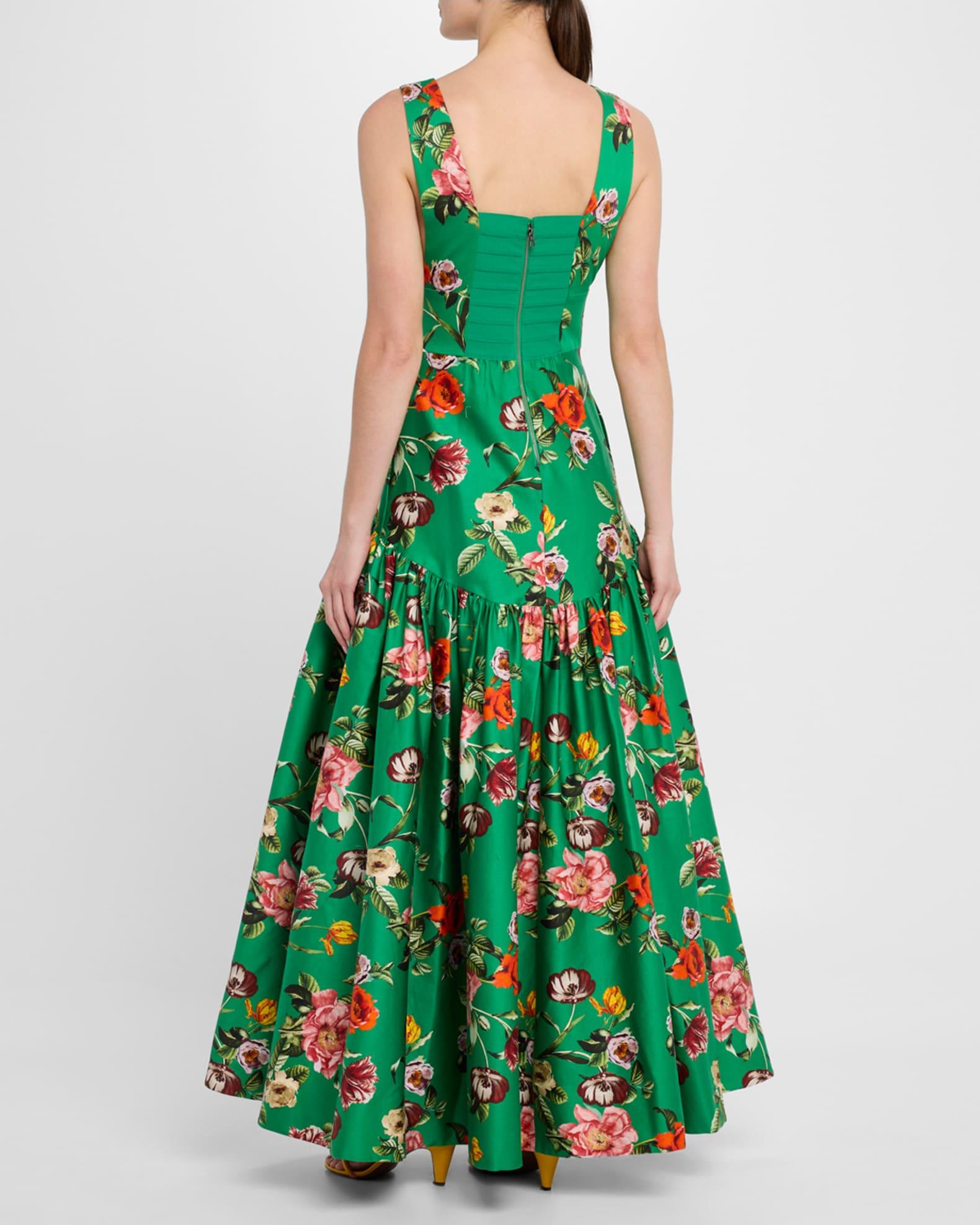 Lila Structured Maxi Dress Product Image