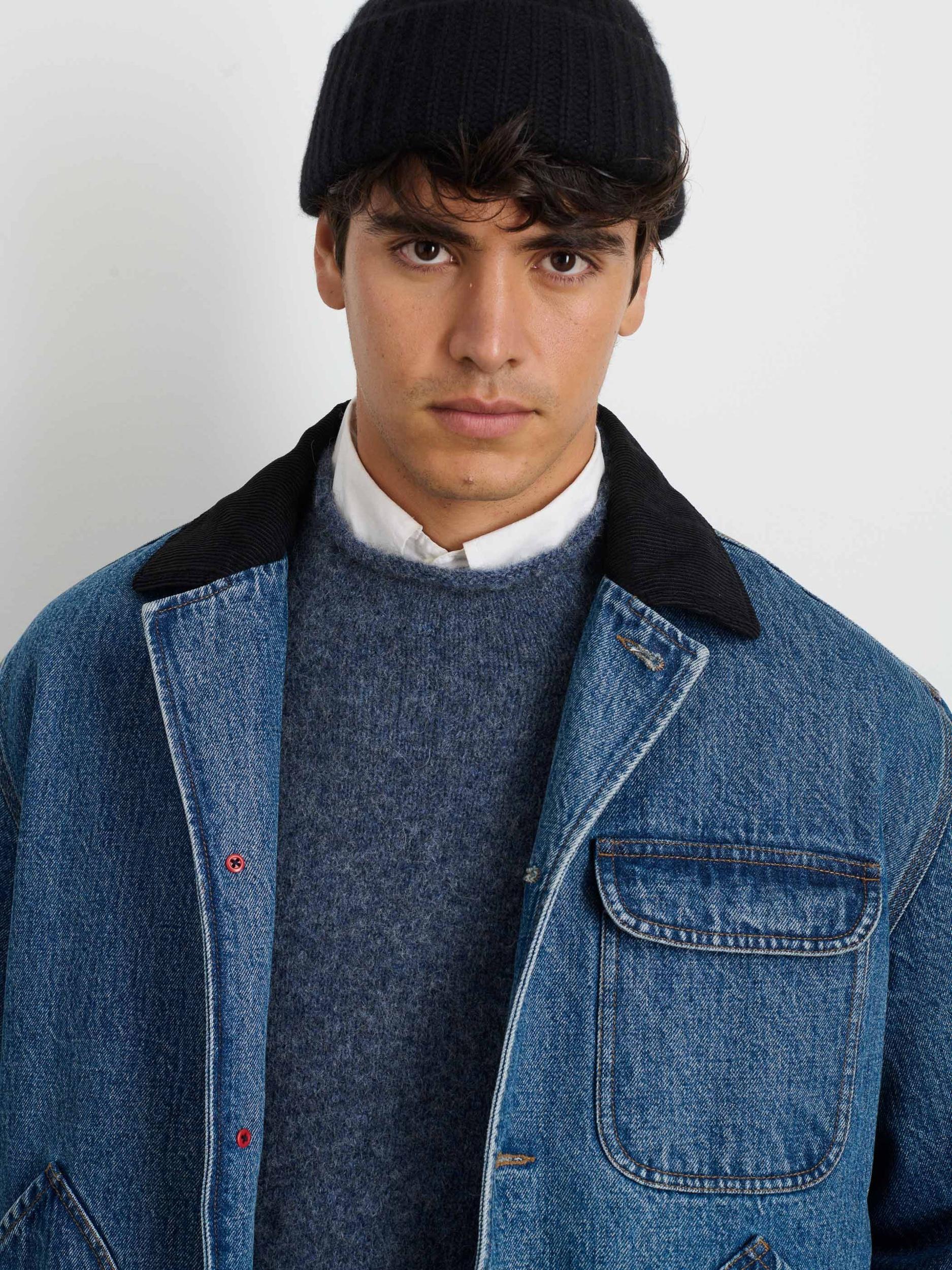 Frontier Jacket In Denim Product Image