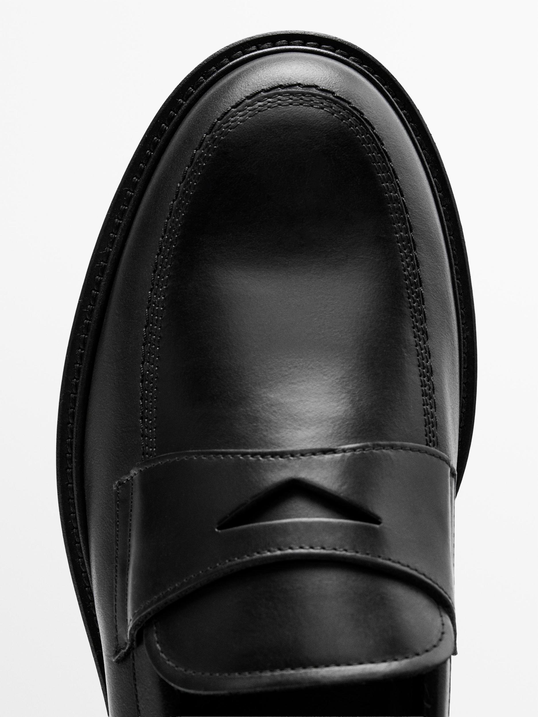 Nappa penny loafers Product Image
