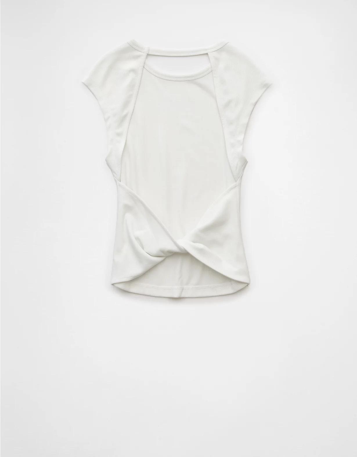 AE Twist Back T-Shirt Product Image