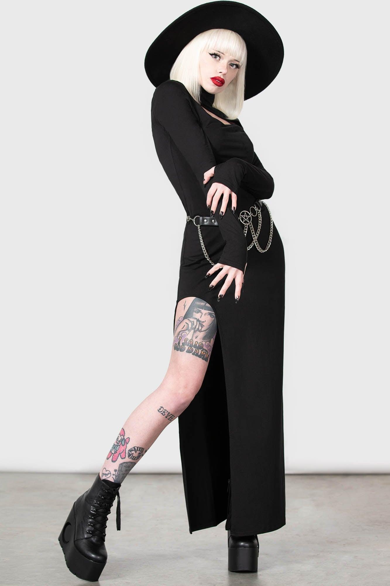 Astaroth Long Sleeve Dress Female Product Image