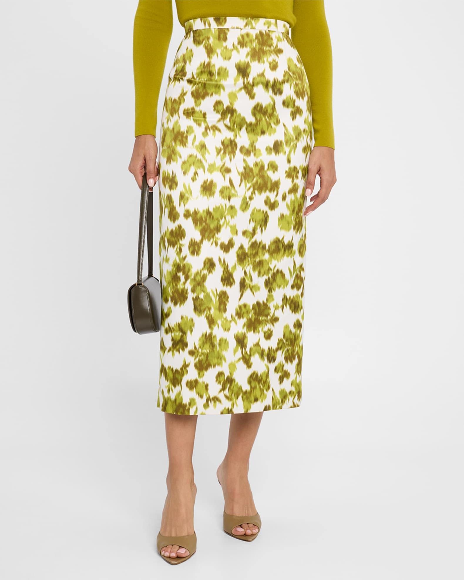 Floral Pencil Skirt Product Image