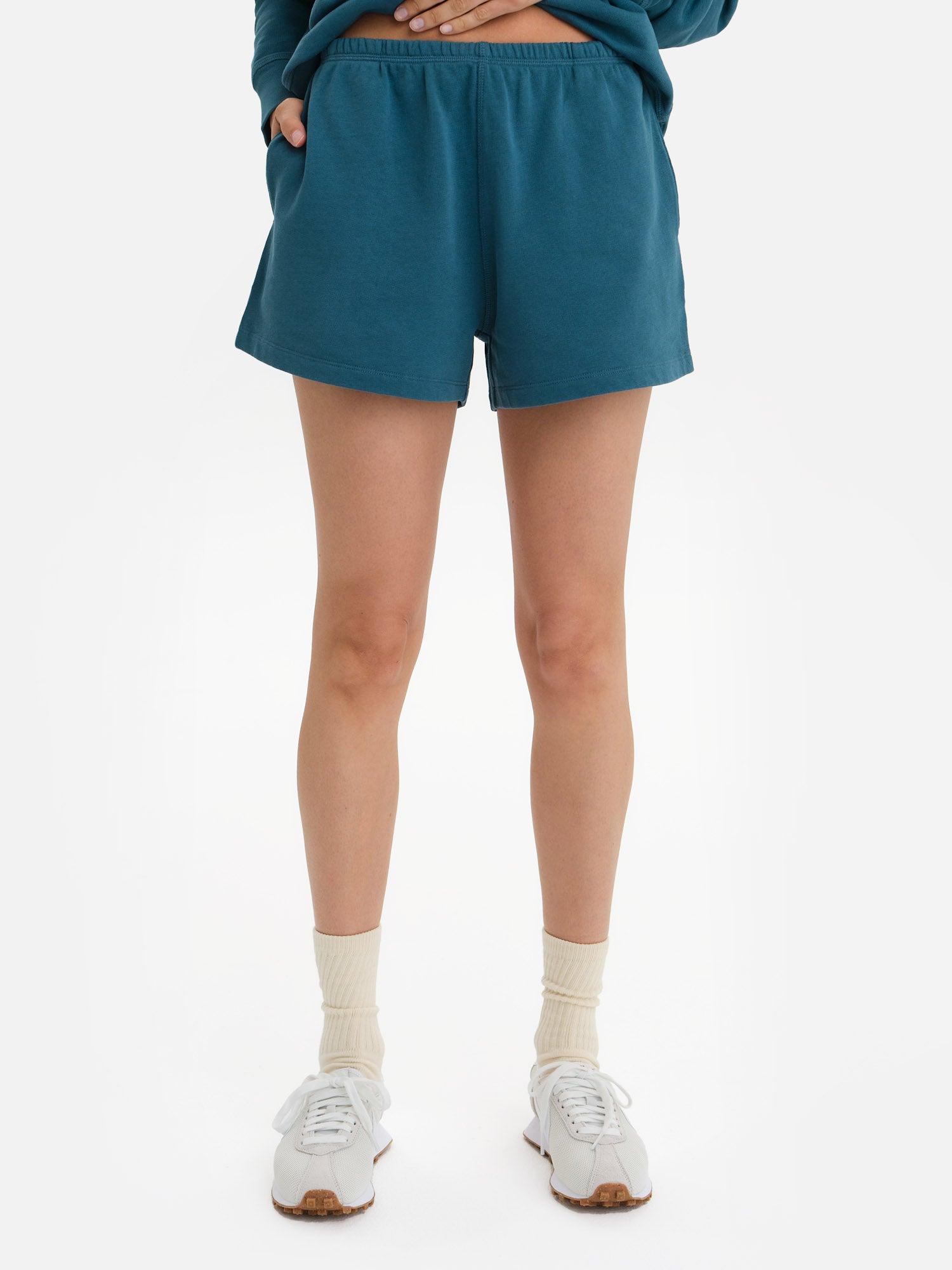 Organic Lightweight Terry Track Shorts Female Product Image