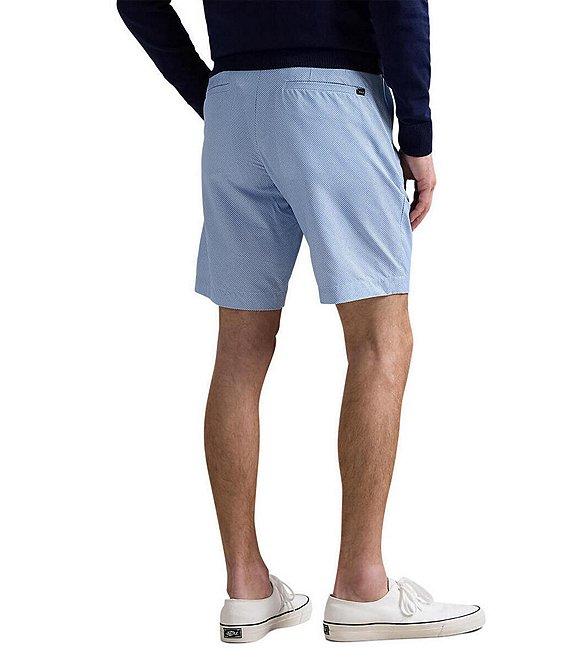 Polo Ralph Lauren Stretch Tailored Fit Pin Dot Performance Tech 9#double; Inseam Shorts Product Image
