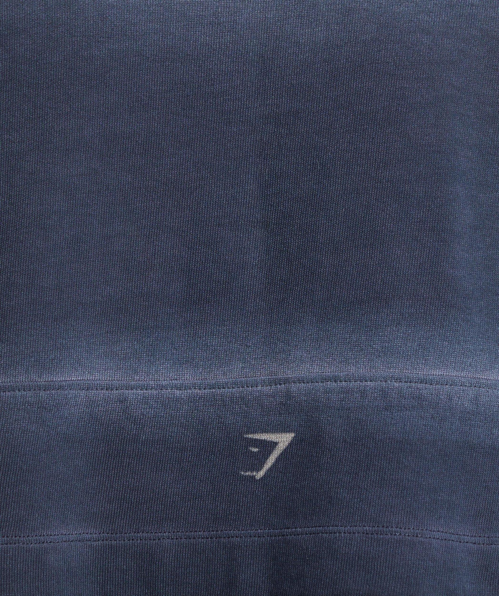 Gymshark Rest Day Heavyweight T-Shirt - Heavy Blue Female Product Image