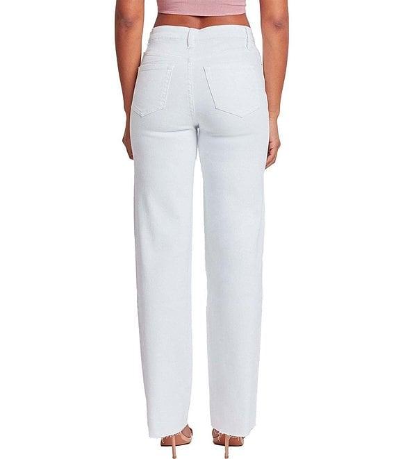 YMI Jeanswear High Rise Straight Leg Jeans Product Image